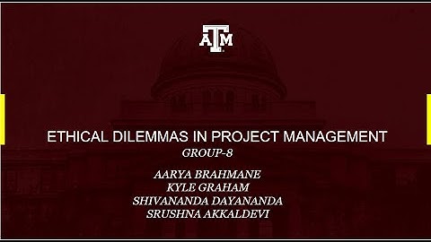 Ethical Dilemmas in Project Management