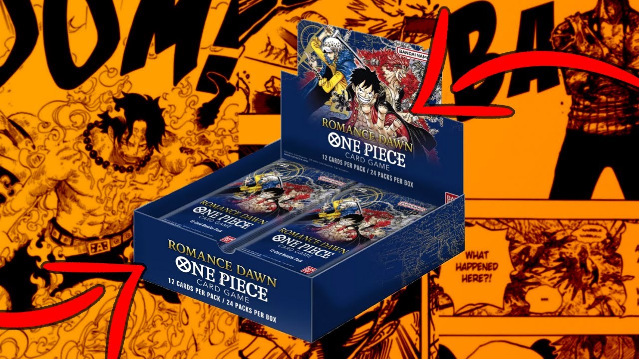 Opening a One Piece TCG Booster Box LIVE! YouTube