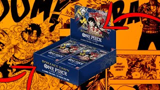 Opening a One Piece TCG Booster Box LIVE!