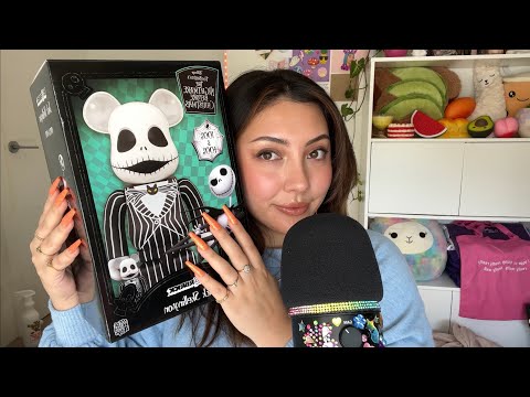 ASMR Bearbrick Unboxing 🤍 ~Tim Burton’s The Nightmare Before Christmas 400% & 100%~ | Whispered