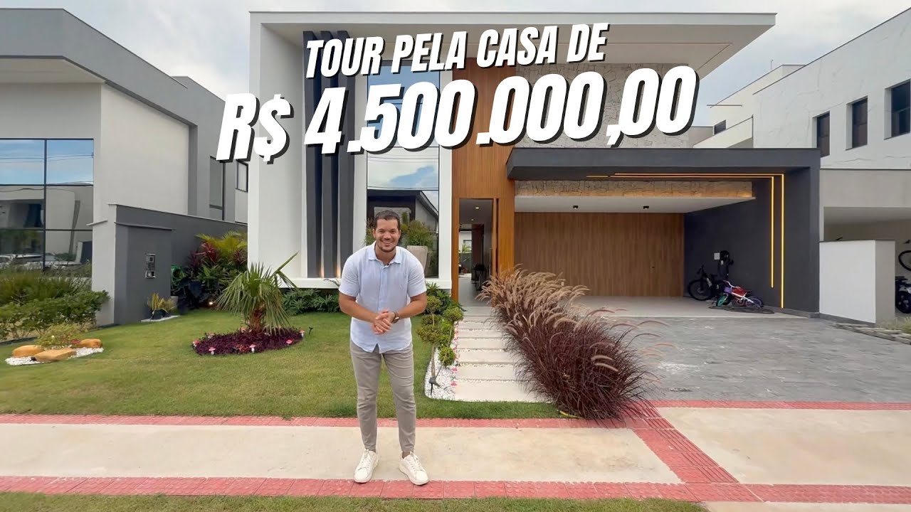 TOUR: Casa de R$ 4.500.000,00