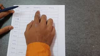 How to write Op_code in 8085