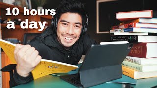 How I trained myself to study 10 hours a day and not burn out (how to stay focused)