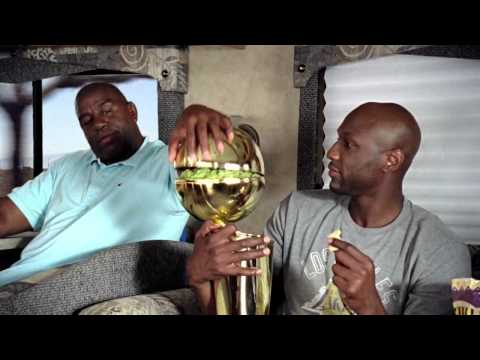 Lamar Odom | Lamar, Magic and James for ESPN | NBA
