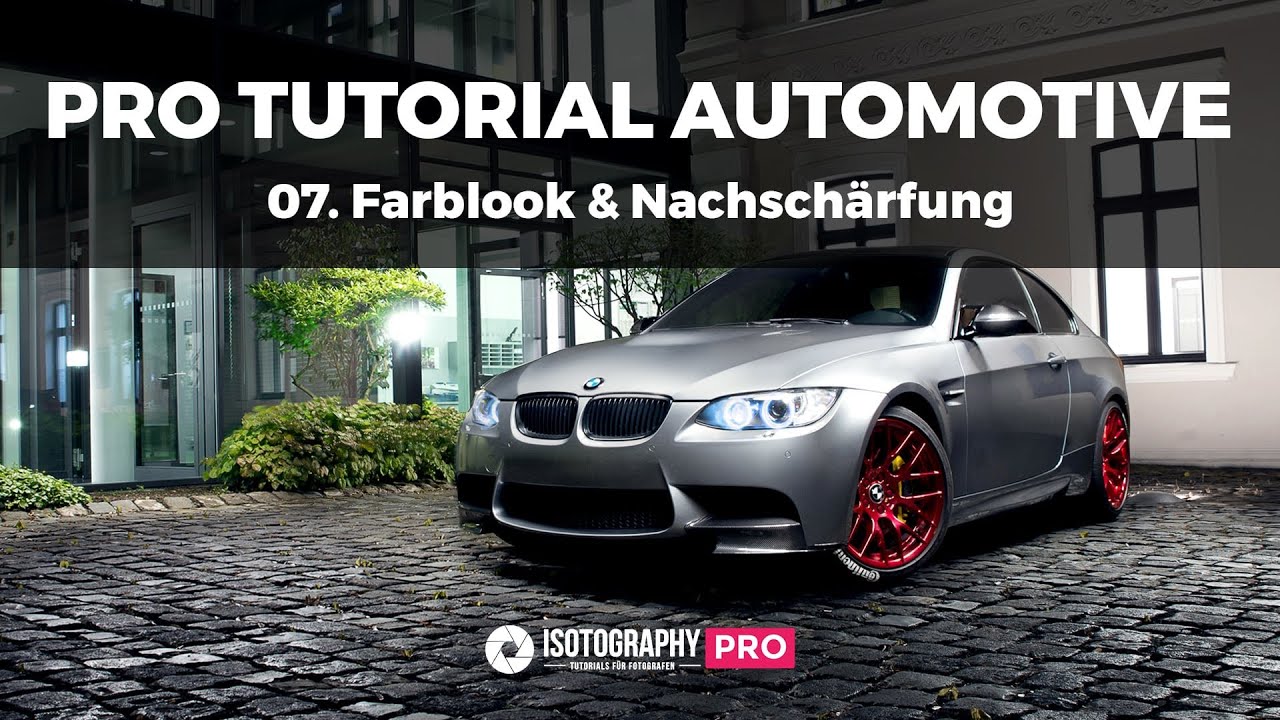 PRO Tutorial - Automotive Composing #7 - Farblook bei Photoshop