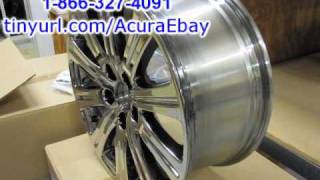 ACURA CHROME LOOK ALLOY WHEELS RIMS TL 2009 2010 09 18 For Sale Ebay Auction