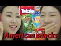 Korean girls taste American snacks (ENG sub)