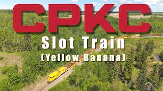 CPKC Slot Train, The Yellow Banana