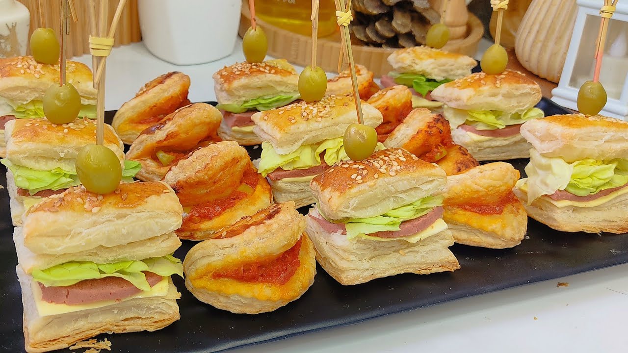 جديد مملحات رمضان2025💥بالعجينة المورقة السهلة الناجحة و السريعة مع طريقة الطهي يزينو طاولة رمضان