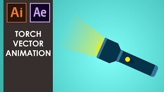 Electric Torch - EASY Vector animation [Adobe Aftereffects]