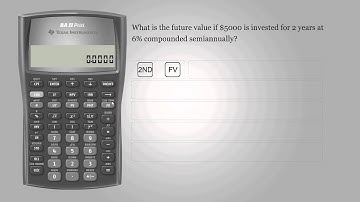Future value – Texas Instruments BA II PLUS