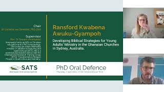 PhD Oral Defense | Doctor of Philosophy Defence - Awuku-Gyampoh