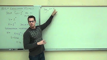 Intermediate Algebra Lecture 12.4 Part 1