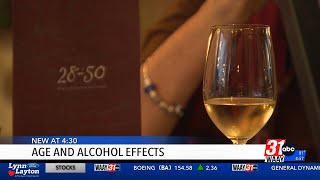 Age and alcohol effects