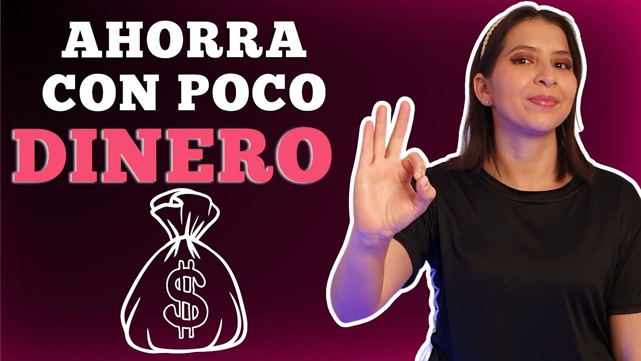 Cómo AHORRAR si GANAS poco DINERO - YouTube