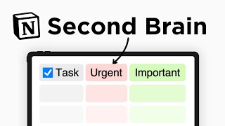 My Second Brain in Notion (Full Setup 2026)