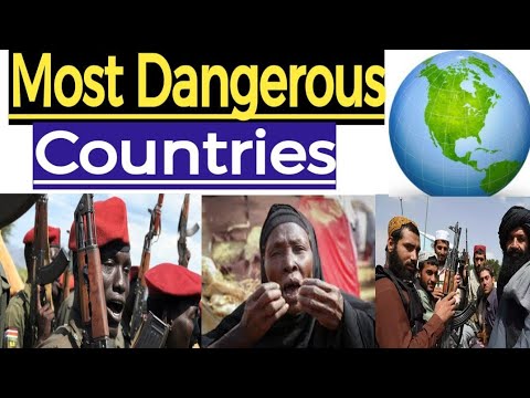 Top 10 Most Dangerous Countries in the World 2024 - YouTube
