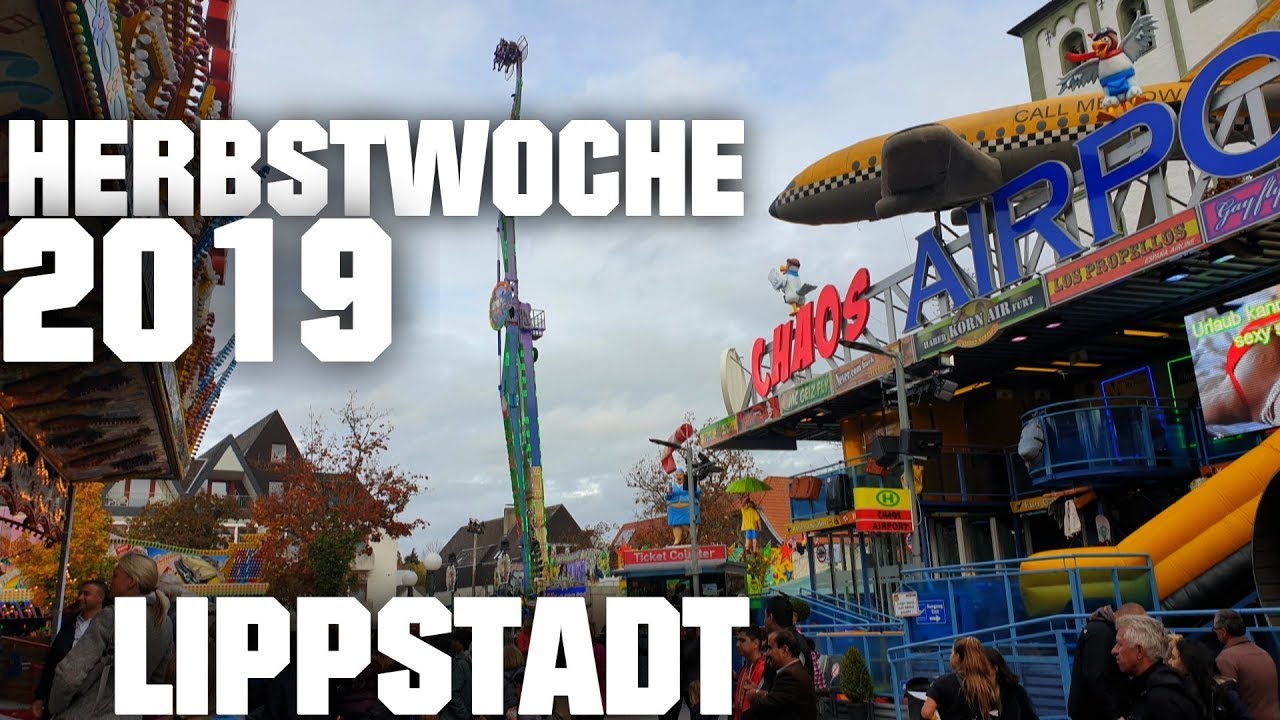 Herbstwoche in Lippstadt 2019 ► Kirmes Fahrgeschäfte Mix │MGX