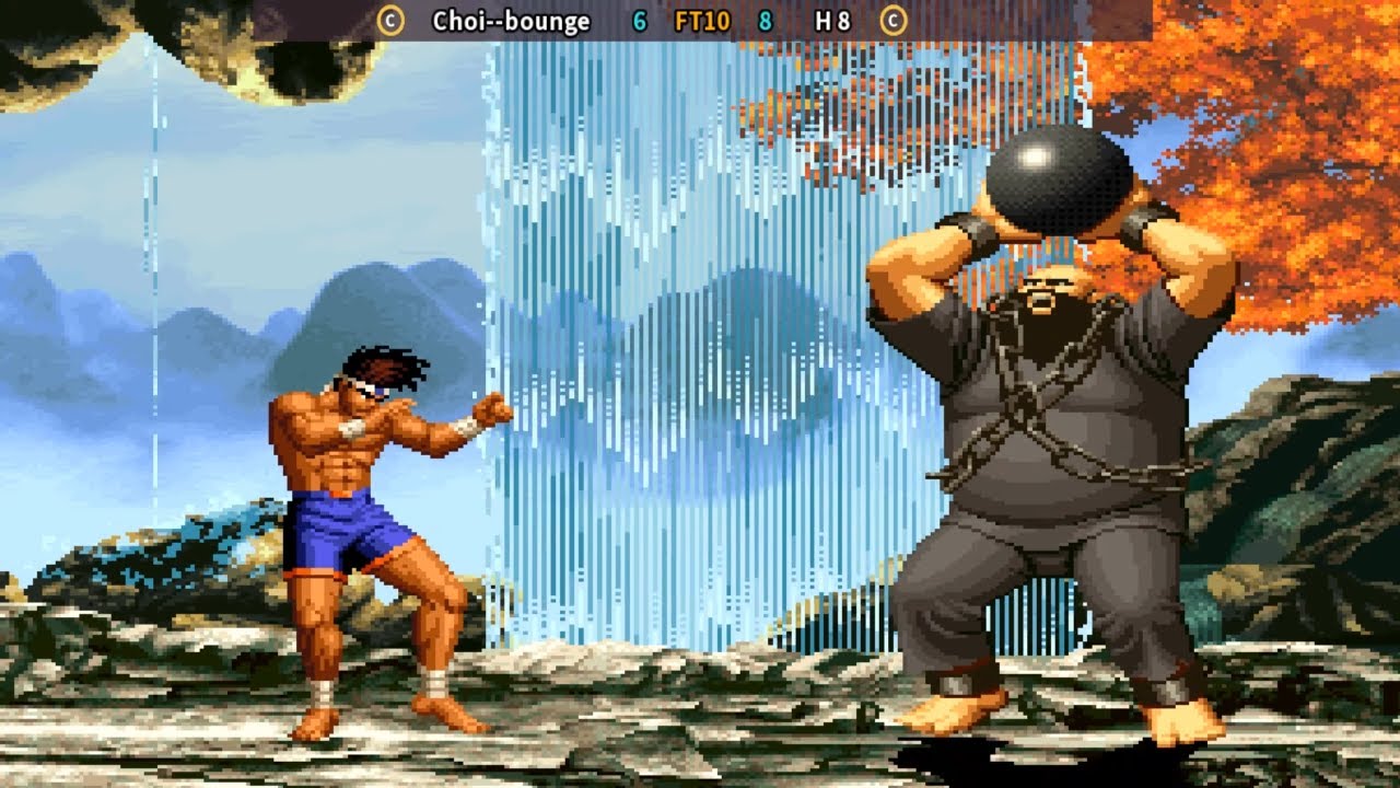 KOF95 The King Of Fighters 95 | Fightcade 拳皇95 Choi--bounge (kr) vs H 8 ...