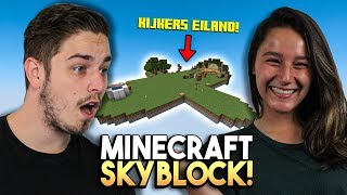EEN KIJKERS EILAND VOOR JULLIE! - Minecraft Skyblock #3
