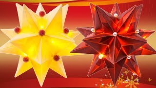 Ideen Mit Herz Aurelio Stern Basteln Leuchtende Origami Sterne Schritt Fur Schritt Youtube