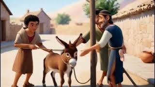 The Triumphal Entry of Jesus — The King Who Came in Love | Palm Sunday Animated Bible Story