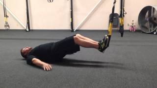 TRX Lying Hamstring Curl