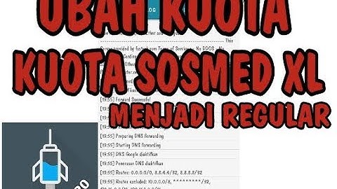 Trik internet gratis XL & AXIS 2020 TERBARU pake aplikasi HTTP INJECTOR