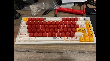 GMMK Pro Sound test (Water King V3 switch + PC Plate + Durock V2 stab)