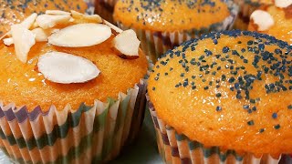 كاب كيك (مادلين) احسن من الجاهز بمكونات بسيطة ونتيجة مضمونة ١٠٠/١٠٠  cupcake