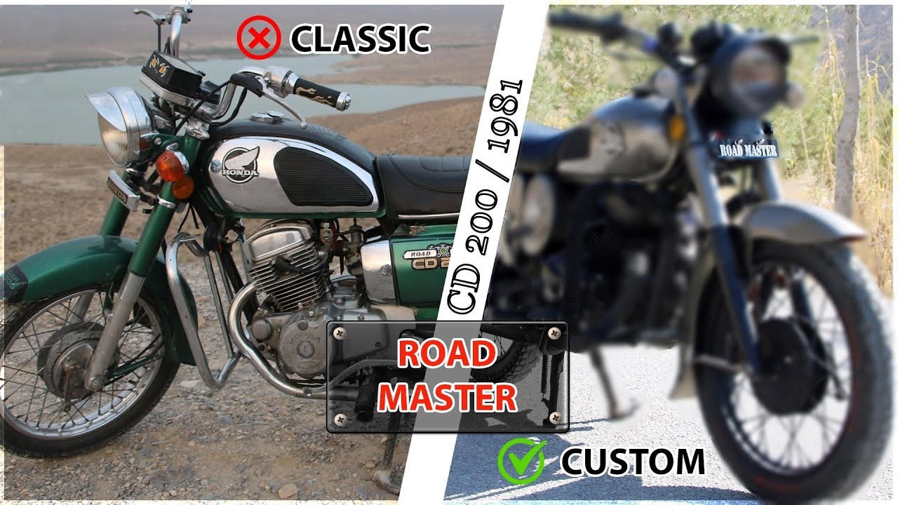 Honda Road Master CD200 (1981) Restoring and Modification