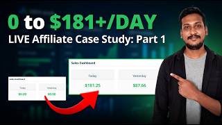 Going from 💵 $0 to $100/Day From Scratch (Affiliate Marketing Case Study Release Part 1) screenshot 5