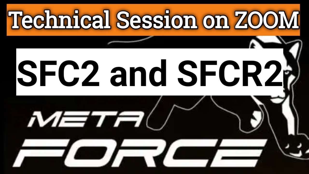 Technical Session on ZOOM || Why SFC2 & SFCR2 by Monuj Kumar Dutta.