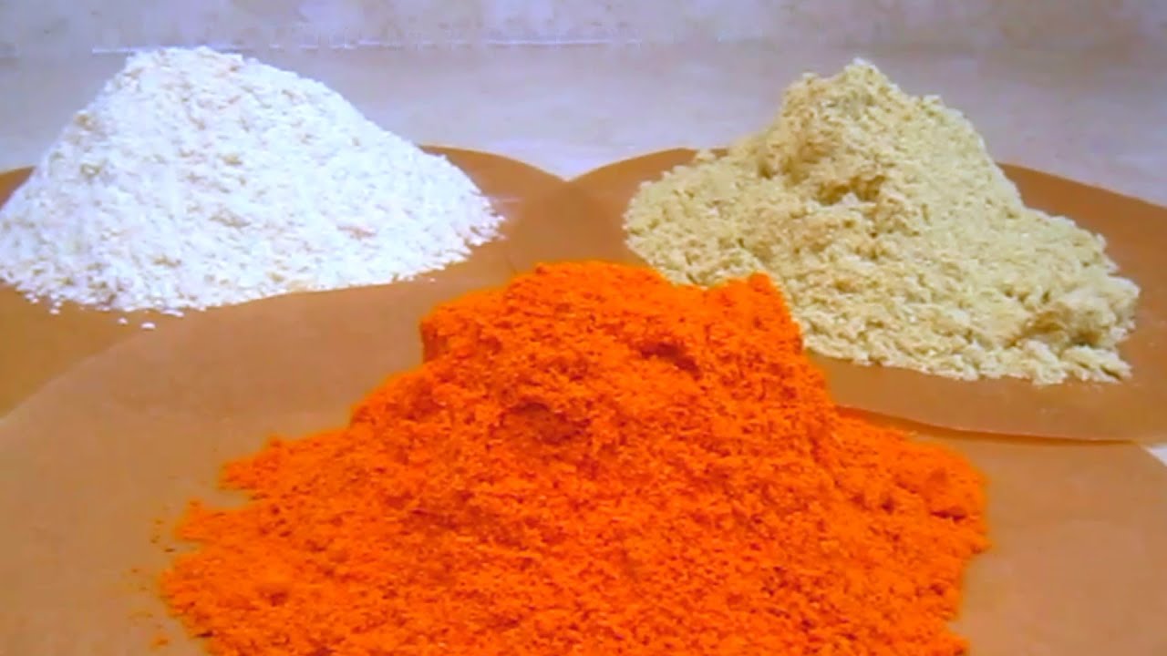 Make Your Own Ground Turmeric, Ginger, Onion Spices From Raw Roots w/o