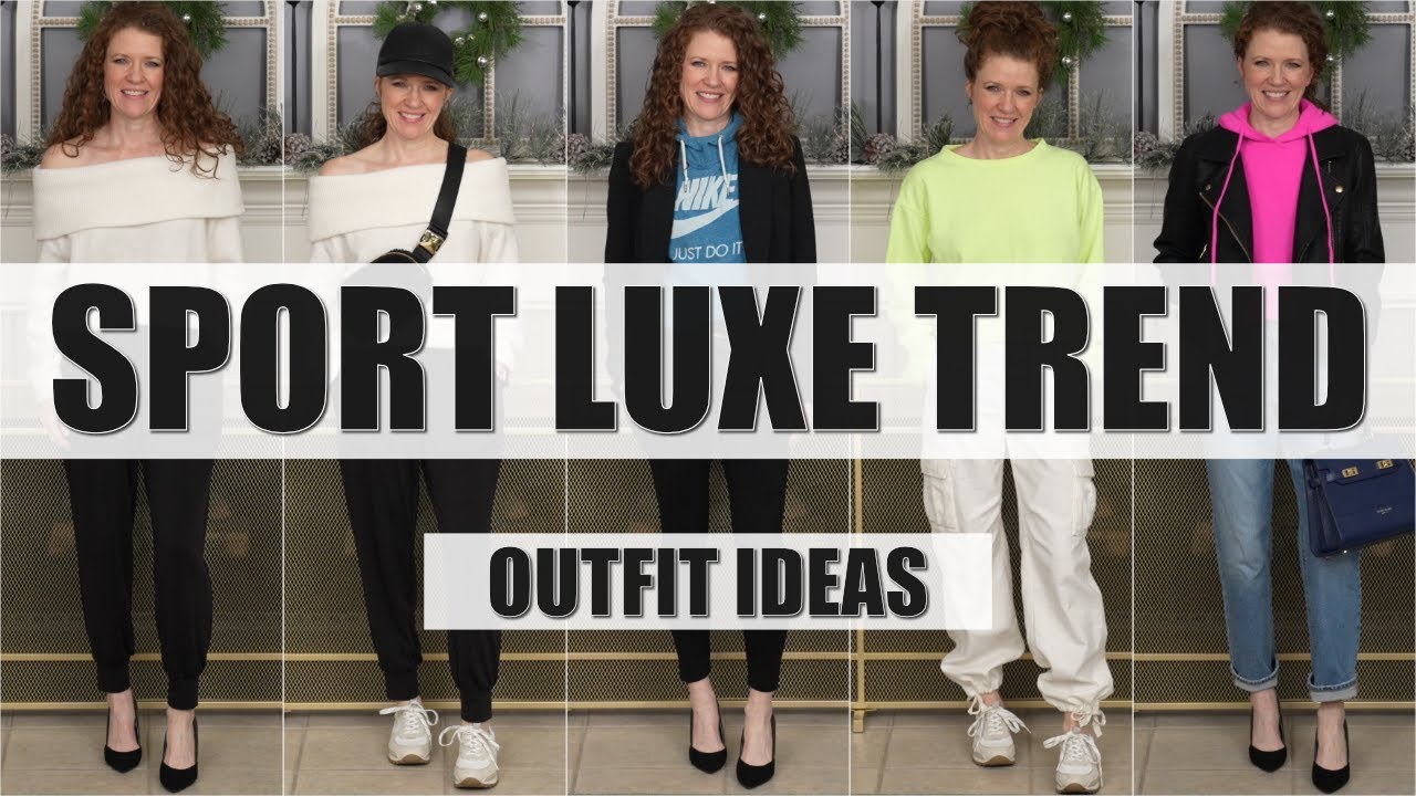 10 Simple Outfit Ideas For Wearing The *Sport Luxe TREND*!!!! Street Style  To Everyday Outfits 