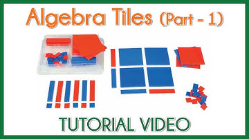 Algebra Tiles (Part 1) | Expressing algebraic equations from algebra tiles |Math Tutorial videos