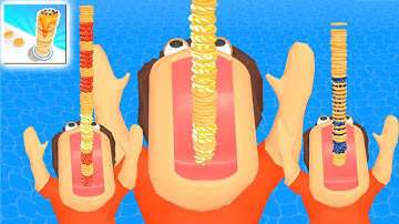 Pancake Run (IOS, Android) Gameplay Walkthrough All Levels (Level 1-20)