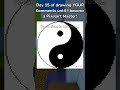 I drew Yin Yang! #pixelart #yinyang #asia #japan