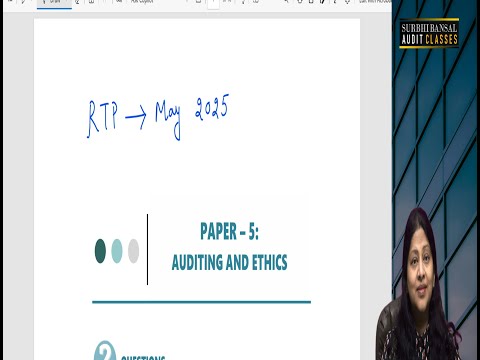 RTP May2025- Auditing And Ethics