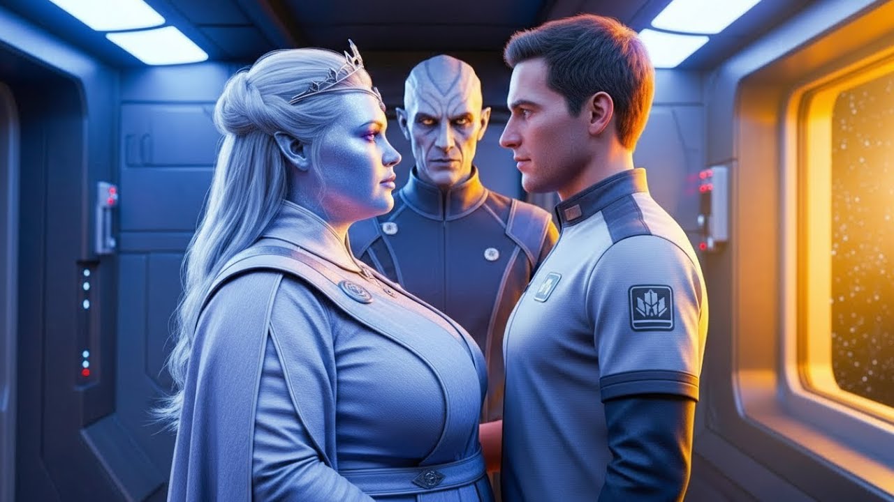 Ожиревшую инопланетную принцессу отдали человеческому уборщику в наказание — но он полюбил её, как