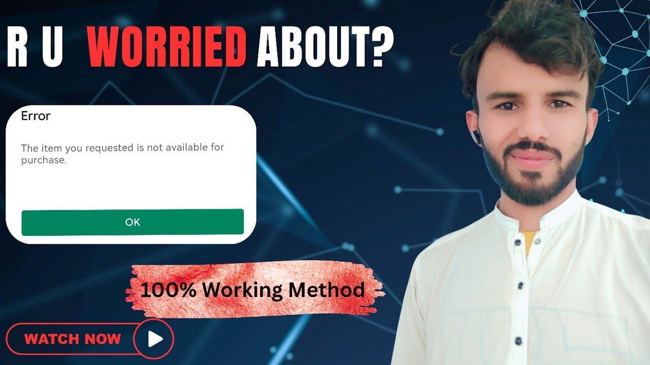 Item You Select Is Not Available For Purchase | Fix Google Purchase Error | Technical Gulabi |2025