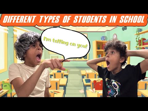 Different types of students in school - YouTube