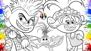 Poppy, a princesa dos Trolls para colorir e imprimir