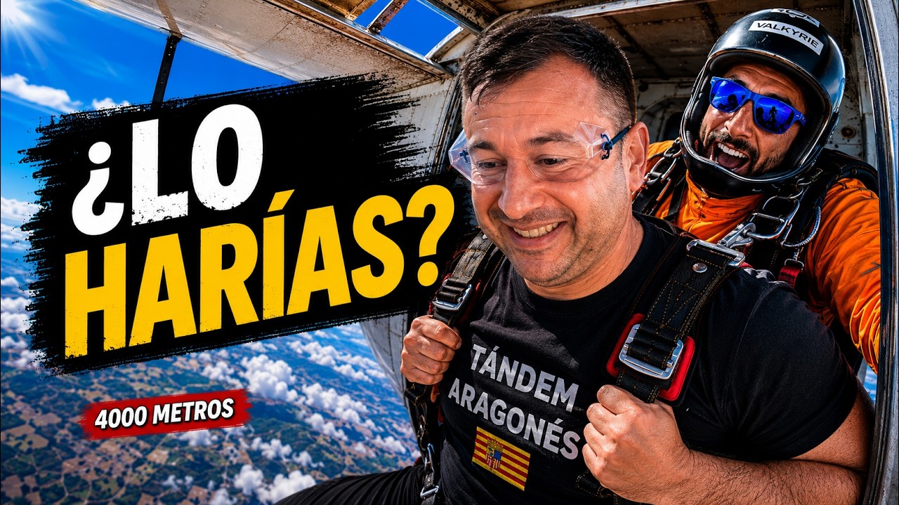 Mi primer salto en PARACAÍDAS: antes, durante y después