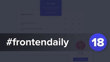 #frontendaily - 18