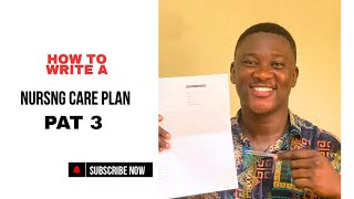 How to write a proper Nursing Care Plan: Nursing Diagnosis and Intervention| Pat 3| #nursing