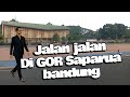 Jalan jalan di GOR Saparua bandung