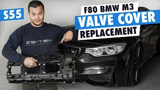 DIY F80 BMW M3 Valve Cover Replacement