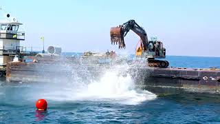 Artificial Rubble Reef Deployment