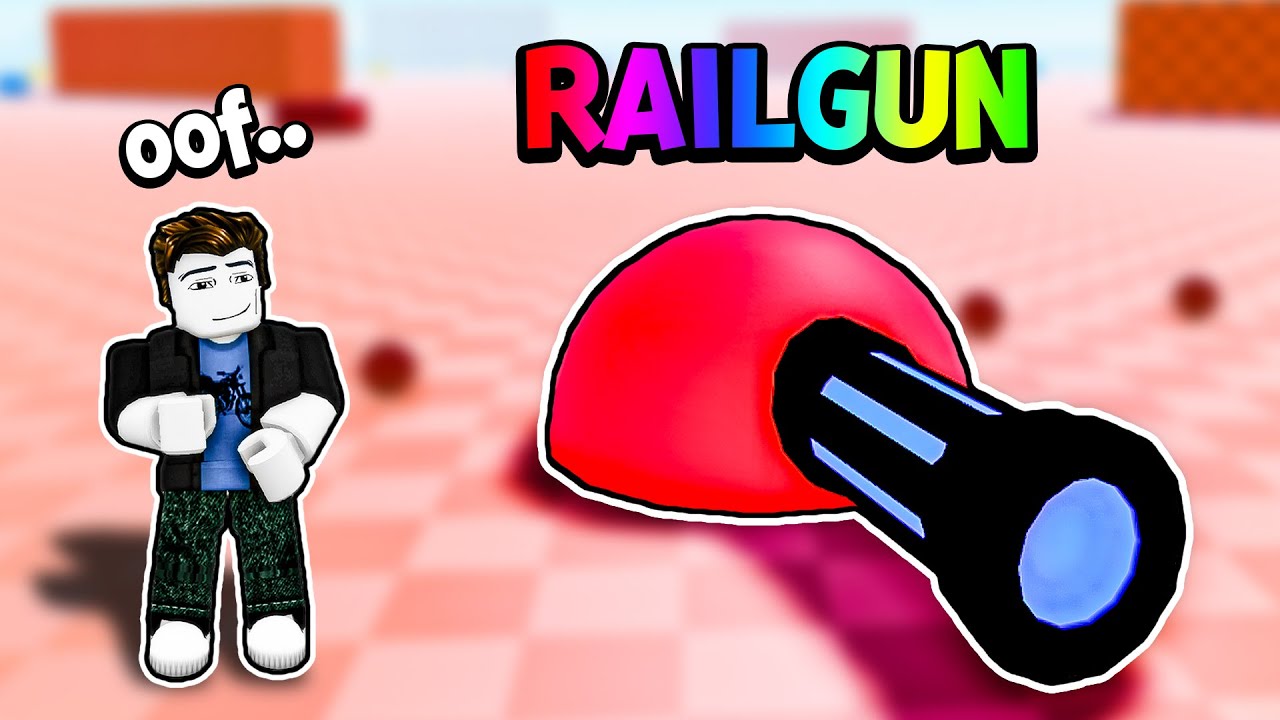 обновление до танка RAILGUN в игре Roblox Tank Game!
